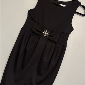 Blush by US Angels Girls' Black Party Dress 14